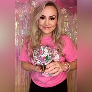 Snow Globe Sipper Cup